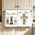 thumbnail image 1 of Dmlowu 2Pcs Easter Towels - Soft Absorbent Easter Decorations Bath Towels, Quicker Dry Hand Towels for Bathroom Hotel Home Gym, 1 of 6