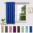 thumbnail image 1 of Dmlowu Blackout Curtains Thermal Insulated Blackout Curtains for Bedroom Sunlight Blocking Room Darkening Window Curtains for Hotel Home Decor, 38x45" Solid Color Curtains for Living Room, 1 of 4