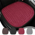 thumbnail image 1 of Dmlowu Car Seat Cushion - Comfortable Breathable Seat Cushion, Extra Soft Thickened Seat Cushion for Office Chairs & Car, 17x19 inch Solid Color Car Chair Cushions, 1 of 8