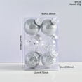 thumbnail image 1 of Dmlowu Christmas Balls - 2.36" Shatterproof Christmas Ornaments for Xmas Tree, 6pcs Hanging Christmas Tree Ornaments Balls for Holiday Wedding Party Christmas Decorations, 1 of 4