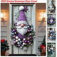 thumbnail image 1 of Dmlowu Christmas Door Cover - Gnomes Christmas Door Decorations, 35x71 inch Merry Christmas Front Door Decorations for Holiday Party Christmas Decorations Indoor & Outdoor, 1 of 7