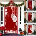 thumbnail image 1 of Dmlowu Christmas Door Decorations - 35x79 inch Christmas Door Cover for Christmas Front Door Decorations, Merry Christmas Door Decorations for Holiday Party, 1 of 10