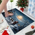 thumbnail image 1 of Dmlowu Christmas Doormat, 16x24" Christmas Bathroom Rugs for Xmas Decor, Non Slip Christmas Front Door Mat for Holiday Party Indoor Outdoor Christmas Decorations, 1 of 6