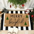 thumbnail image 1 of Dmlowu Christmas Doormat - Dirt Proof Christmas Bathroom Rugs for Xmas Decor, 16x24" Non Slip Christmas Front Door Mat for Holiday Party Indoor Outdoor Christmas Decorations, 1 of 6