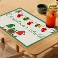 thumbnail image 1 of Dmlowu Christmas Place Mats - Heat Proof Christmas Placemats for Dining Table, Non-Slip Table Mats for Party Holiday Decor, 12x18" Christmas Decorations Winter Placemats, 1 of 6