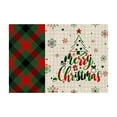 thumbnail image 1 of Dmlowu Christmas Placemats - Non-Slip Christmas Table Placemats, Heat Proof Christmas Place Mats for Kitchen Dining Party Christmas Decorations, Table Mats Holiday Gift, 1 of 6