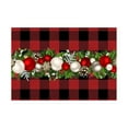 thumbnail image 1 of Dmlowu Christmas Placemats Set of 4 - Heat Proof Christmas Place Mats for Dining Table, Non-Slip Table Mats for Party Holiday Decor, Merry Christmas Decorations Placemats, 1 of 8