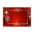 thumbnail image 1 of Dmlowu Christmas Placemats Set of 4 - Heat Proof Christmas Place Mats, Non-Slip Table Mats for Party Holiday Decor, Merry Christmas Decorations Placemats for Dining Table, 1 of 8