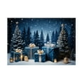 thumbnail image 1 of Dmlowu Christmas Placemats Set of 4 - Heat Proof Table Mats for Party Holiday Decor, Merry Christmas Decorations Placemats, Insulation Holiday Gift for Dining Table, 1 of 8