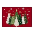 thumbnail image 1 of Dmlowu Christmas Tree Placemats - Heat Proof Christmas Placemats, Non-Slip Table Mats for Party Holiday Decor, Merry Christmas Tree Decorations Placemats for Dining Table, 1 of 4