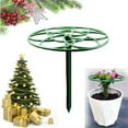 thumbnail image 1 of Dmlowu Christmas Tree Topper Holder, Flat Wide Base Tree Topper Holder, Universal Christmas Tree Toppers Holder ​for Angel Snowman Star Tree Topper, Green, 1 of 5