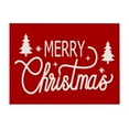 thumbnail image 1 of Dmlowu Cotton Christmas Placemats - Heat Proof Placemats, Non-Slip Table Mats for Party Holiday Decor, 13x17" Merry Christmas Tree Decorations Placemats for Dining Table, 1 of 6