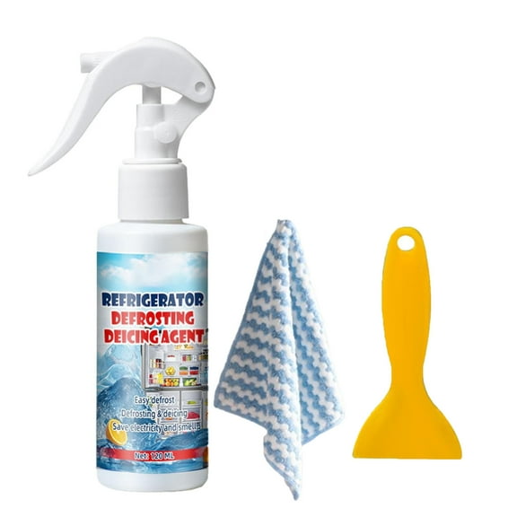 Dmlowu Deicer Spray For Car Windshield - Car Windshield Deicer Spray, Prestone Deicer Spray For Windshields, Fast De Icer & Snow For Car Windshield, 120Ml Defrosting & Snow Melting Agent