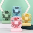 thumbnail image 1 of Dmlowu Desk Fan Powerful Portable Fan Lightweight Durables Personal Fan for Travel Office School Dormitory, Ultra Quiet Cute Mini Table Fan, 3x4 Inch, 1 of 7