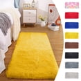 thumbnail image 1 of Dmlowu Extra Long Runner Rug, Non-Slip Washable Kitchen Mats for Floor, Fluffy Plush Solid Color Rugs for Living Room Hallway, "15.7 x 31.4", 1 of 8