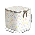 thumbnail image 1 of Dmlowu Large Storage Bag for Clothes, 100 L Foldable Underbed Storage Bags Moving Bags for Blankets, Towels, Comforter, Sweaters, Pillows, Linen Sheets, Wrapping Paper, 1 of 7