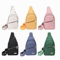 thumbnail image 1 of Dmlowu Sling Bag for Women Crossboby, Crossbody Bags with Data Hole, Waterproof Lightweight Small Backpack Pursues for Women, Gifts for Her, 1 of 7