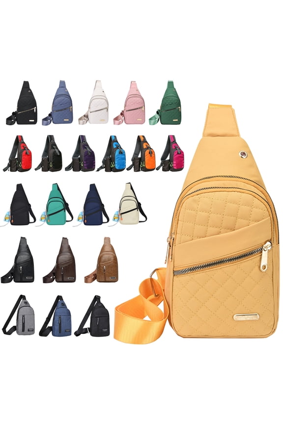 Sling Bag for Women Crossboby, Crossbody Bags with Data Hole, Waterproof Lightweight Small Backpack Pursues for Women, Gifts for Her