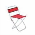 thumbnail image 1 of Dmlowu Outdoor Folding Chair, Lightweight Portable Camping Chair with Backrest Metal Frame for Beach Fishing BBQ Travel, Camping Essentials, 1 of 6
