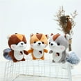 thumbnail image 1 of Dmlowu School Bag Charms Soft Cute Purse Charms Plush Backpack Decorations Fashion School Bag Charms for Handbags Handbags Tote Bag, Small Squirrel Dolls, 1 of 3