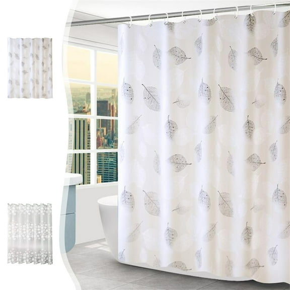 Dmlowu Shower Curtain, Microfiber Shower Curtain Liner, Waterproof Quicker Dry Shower Curtains for Bathroom, 71x71 Inch Lightweight Sturdy Fabric Shower Curtain