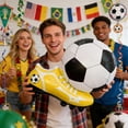 thumbnail image 1 of Dmlowu Soccer Themed Balloons, Soccer Ball Shaped and Cleat Inflatable Ball, Sports Party Decorations for Football Match, Photo Props for Game Events Sports Meet, 1 of 6