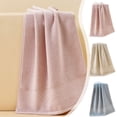 thumbnail image 1 of Dmlowu Soft Cotton Bath Towels for Women Men, Thick Absorbent Quick Dry Hand Towels, Large Machine Washable Towels for Bathroom Shower Sports Gym Swimming, 1 of 7