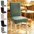 thumbnail image 1 of Dmlowu Stretch Chair Covers for Dining Chairs, Thick Knit Seat Covers for Restaurant Kitchen Home, Washable Removable, One Size fits 17.7-21.6 inches, 1 of 6