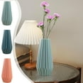 thumbnail image 1 of Dmlowu Vase Plastic Flower Vase, Shatterproof Small Vases, Lightweight&nbsp;Exquisite Vases for Centerpieces Living Room Kitchen Bathroom Wedding, 2x8 Inch, 1 of 7