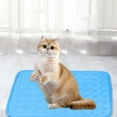 thumbnail image 1 of Dmlowu Washable Dog Bed for Crate, Portable Lightweight Dog Bed for Small Medium Size Dogs Cats, Summer Cooling Mat for Car Seat Floor Sofa, 1 of 6