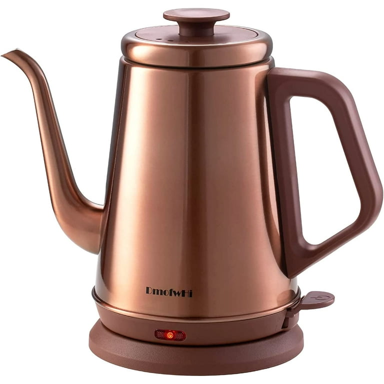 DmofwHi 1000W Gooseneck Electric Kettle (1.0L),100% Stainless