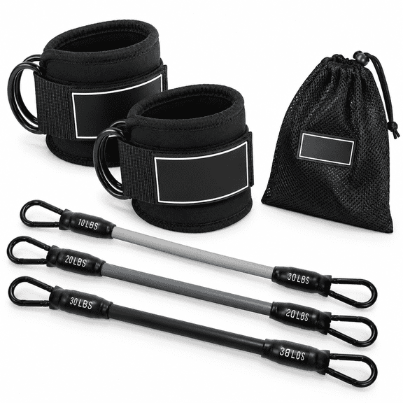 Dmoose Ankle Sfor Cablehine - One Size Fit With Padding Workout Kickcuffs Bands Working Out Booty Workouts Leg Extension Abductor