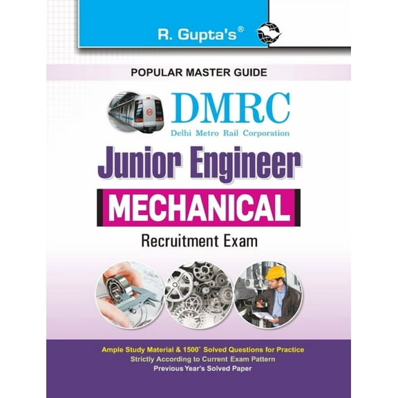 Dmrc: Junior Engineer Mechanical Exam Guide (Paperback)
