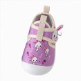 thumbnail image 1 of Dmsael Sock Shoes Toddler Baby Shoes Infant Boy Girl First Walker Shoes Toddler Walking Shoes Lightweight Non-Slip Sneakers Purple,9, 1 of 6
