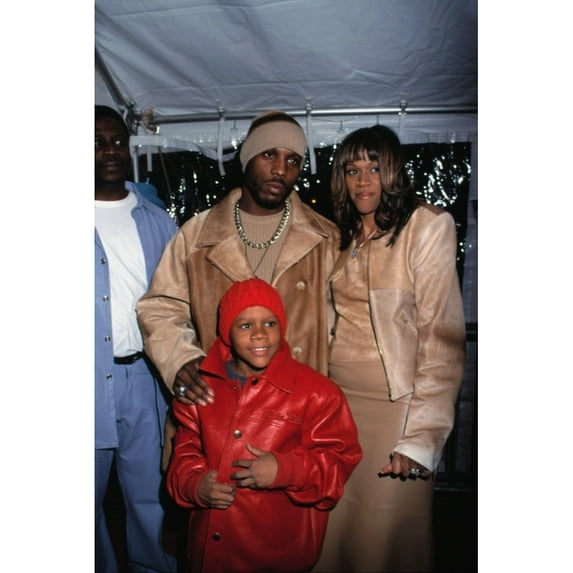 Dmx With His Family At The Premiere Of Exit Wounds, Nyc, 3092001, By Cj Contino. Celebrity (8 x 10)