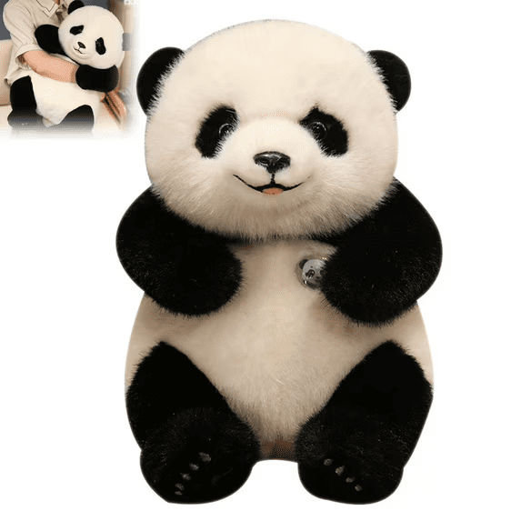 Dmxedts Panda Stuffed Animal Plush Toy, 8.6 Inch Stuffed Panda Bear Plushie, Soft Panda Plush Toy & Stuffed Animal Panda for home
