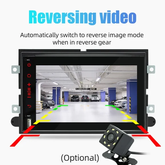 Dmzosmd 7" For Jeep Wrangler Android Car Stereo Radio 2GB+64GB GPS Navigation, Bluetooth, WiFi, CarPlay & Android Auto