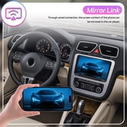 Dmzosmd 9" For Volkswagen Android Car Stereo Radio 2GB+64GB GPS Navigation, Bluetooth, WiFi, Backup Camera, CarPlay & Android Auto