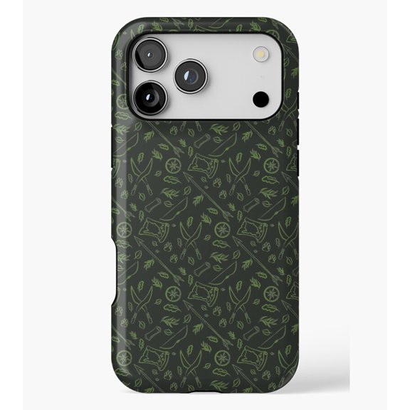 DnD Ranger Class Pattern M2205, Protective Case for iPhone 17 16 15 14 13 12 11 Pro Max – Modern Unisex Style