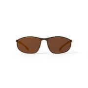 Dna Polarized Rxable Sunglasses, Unisex, A3003, Brown, 64-13-131