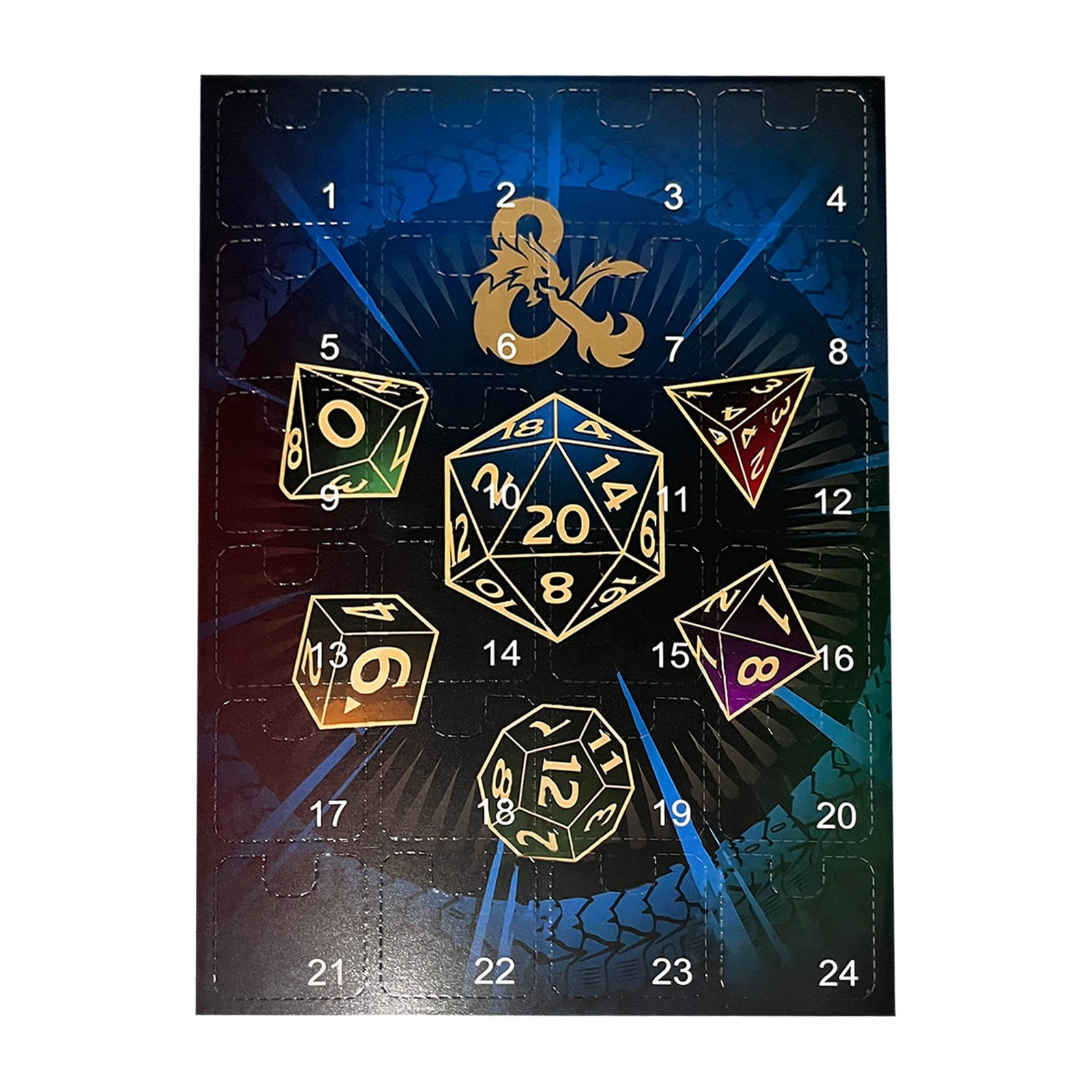 Dnd Advent Calendar 2024, 24 Days Christmas Countdown Calendar