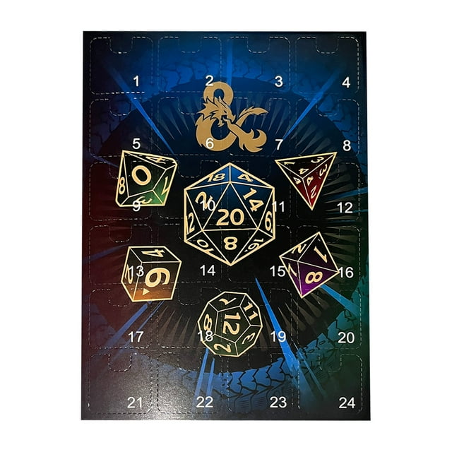Dnd Advent Calendar 2024, Dungeon and Dragons Advent Calendar 2024, 24