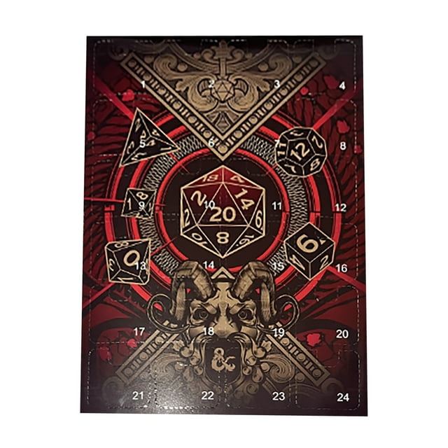 Dnd Advent Calendar 2024, Dungeon and Dragons Advent Calendar 2024, 24