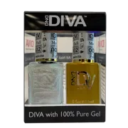 Dnd Diva Duo Gel & Matching Nail Polish - 002 Full Moon