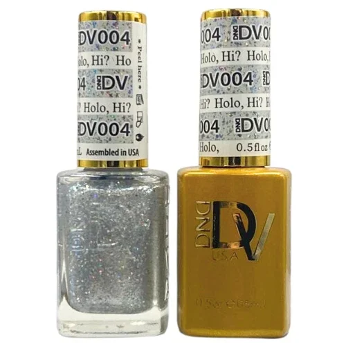 Dnd Diva Duo Gel & Matching Nail Polish - 004 Holo, Hi?