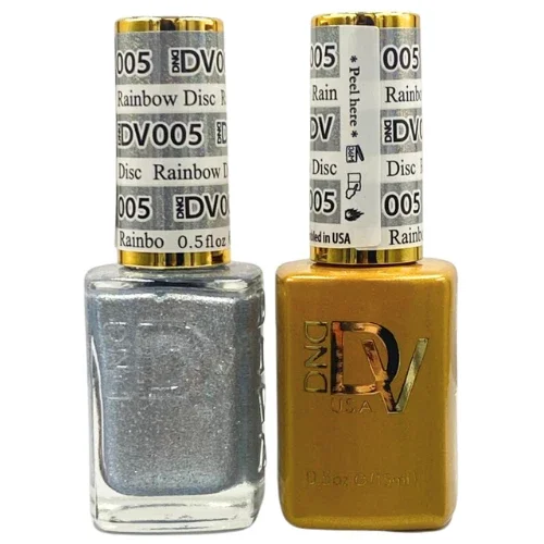 Dnd Diva Duo Gel & Matching Nail Polish - 005 Rainbow Disco