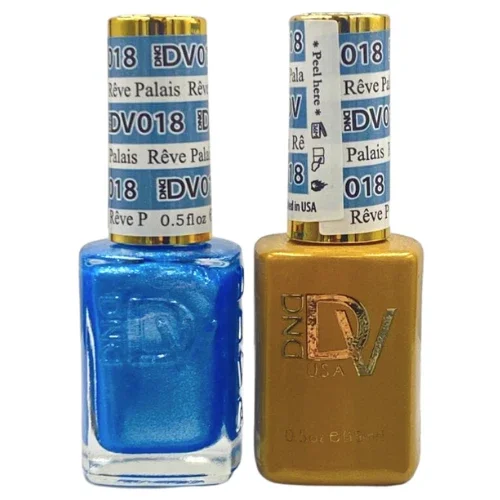 Dnd Diva Duo Gel & Matching Nail Polish - 018 Rve Palais