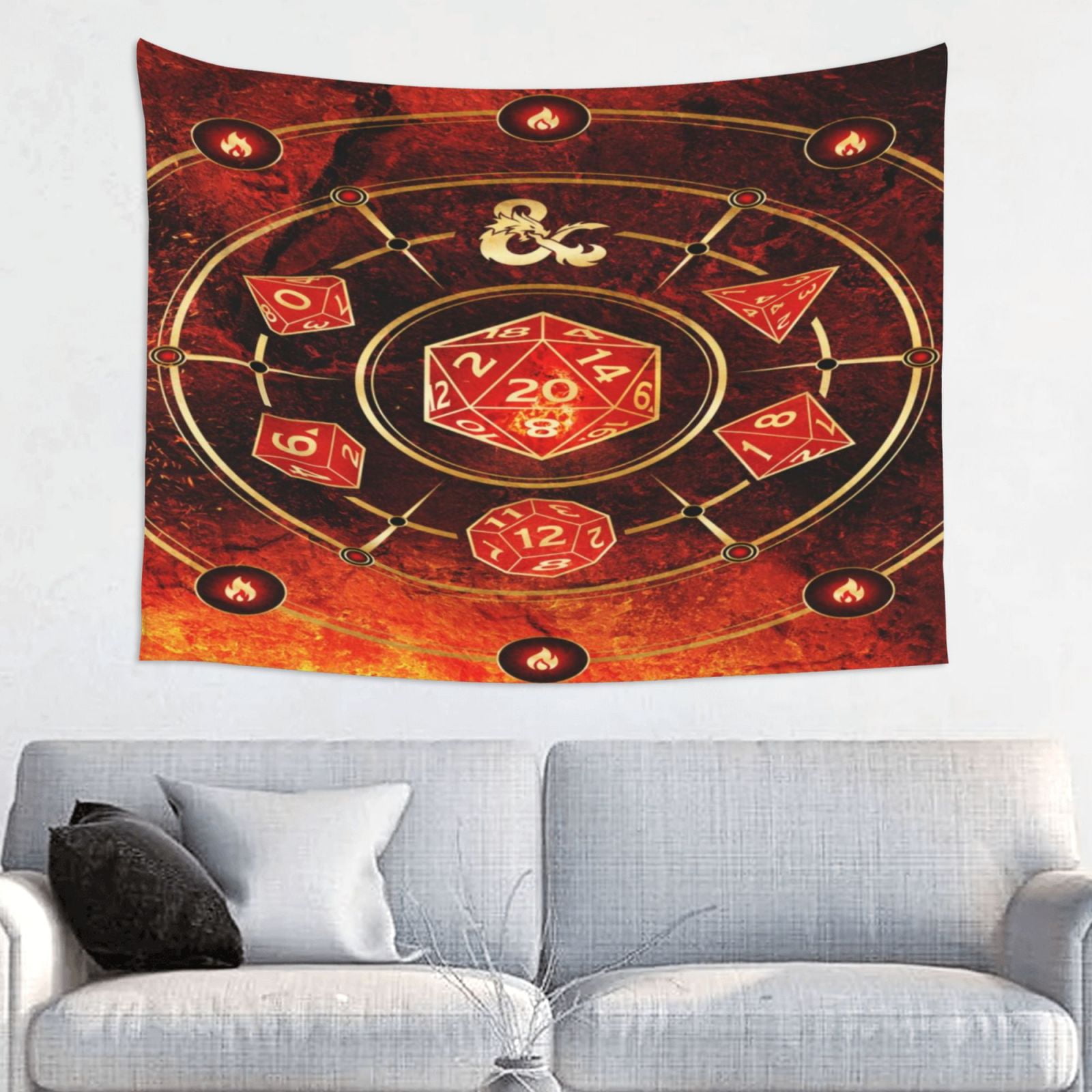 Dnd Dungeons And Dragons Wall Tapestry Anime Poster For Bedroom