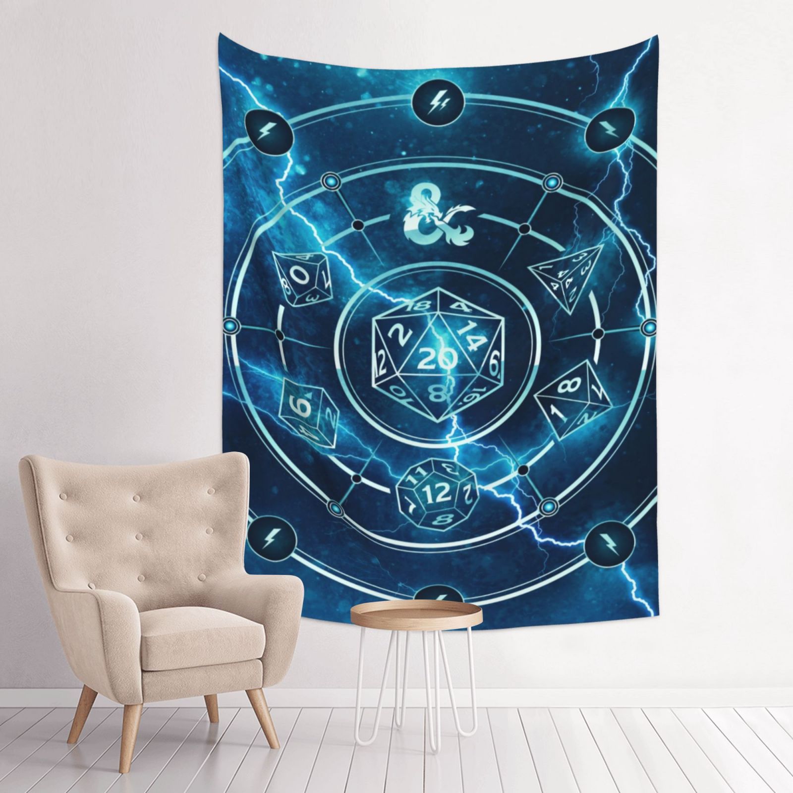 Dnd Dungeons And Dragons Wall Tapestry Anime Poster For Bedroom