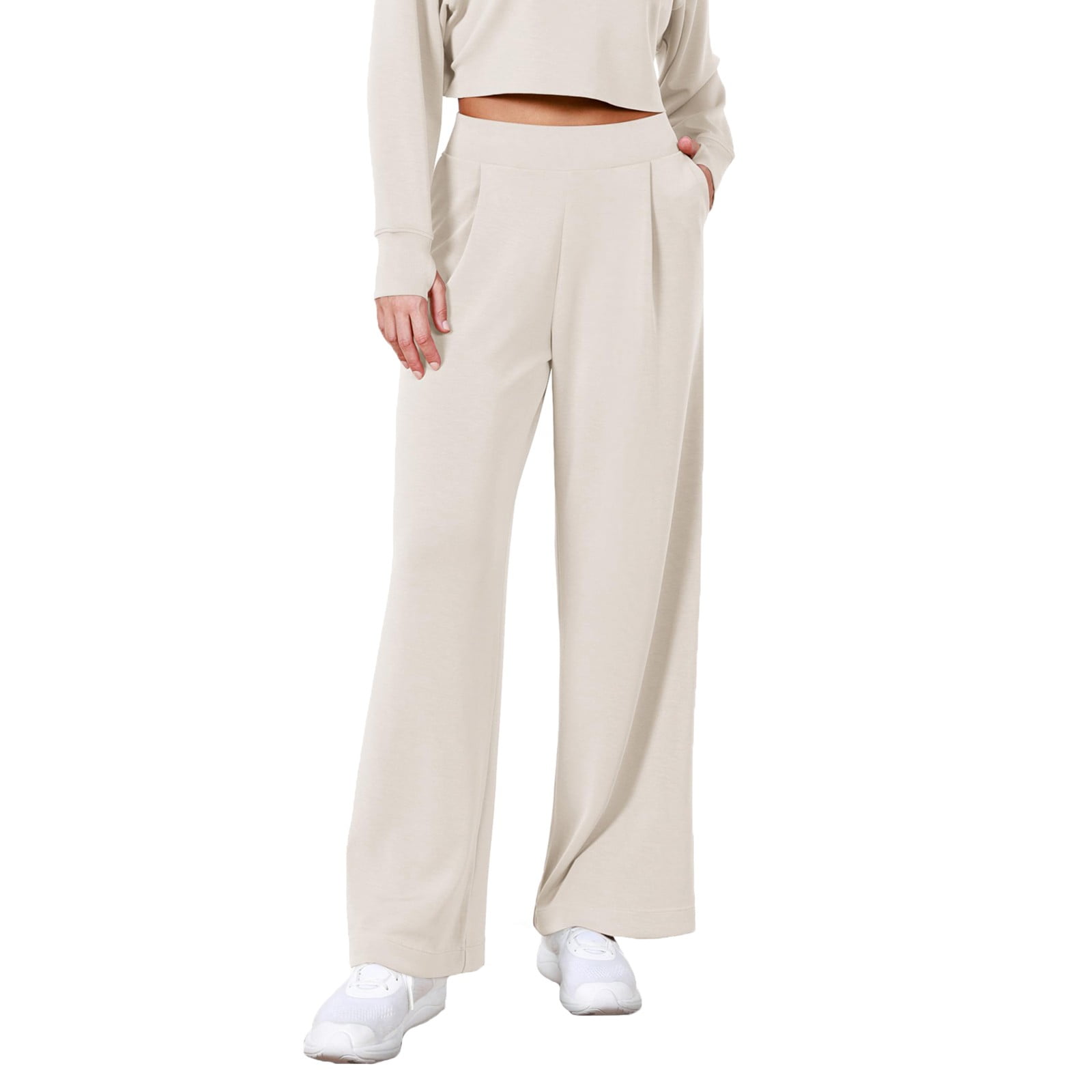 Dndkilg Women's Stretch Dress Pants Petite Casual Slacks Pants ...